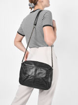 Cross Body Tas Naina Leder Pieces naina 17122474-vue-porte