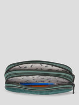 Pennenzak Vintage Velvet Cameleon Groen vintage velvet TROU-vue-porte