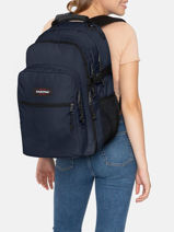Rugzak 2 Compartimenten Met 16" Laptopvak Eastpak Grijs authentic K955-vue-porte