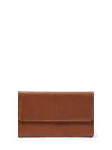 Portemonnee Leder Katana marina 753080