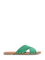 Slippers Vuma Uit Leder Pieces Veelkleurig women 77122
