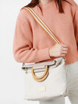 Cross Body Tas Erable Woomen Beige erable WERA44-vue-porte