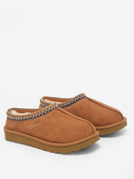 Pantoffels Tasman Uit Leder Ugg Bruin women - 00005955 ander zicht 3