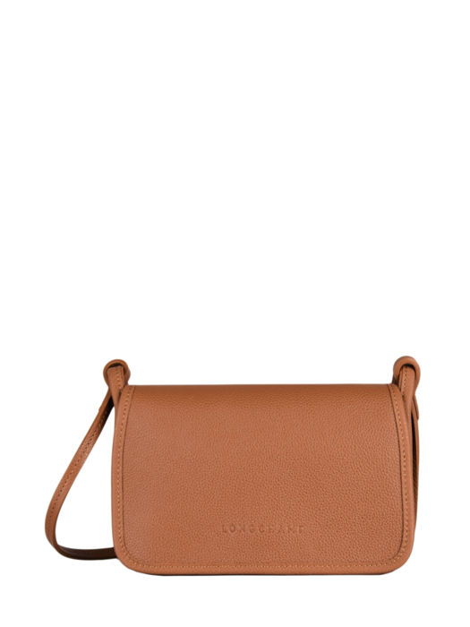 Longchamp Le foulonné Clutch Bruin