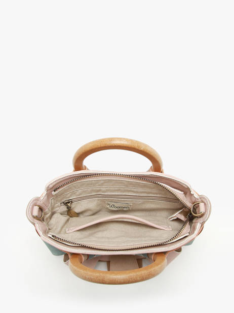 Cross Body Tas Amandier Woomen Roze amandier WAMA06 ander zicht 3