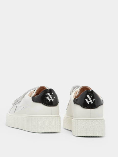 Sneakers Marilou Vanessa wu Zilver women BK2387AG ander zicht 4
