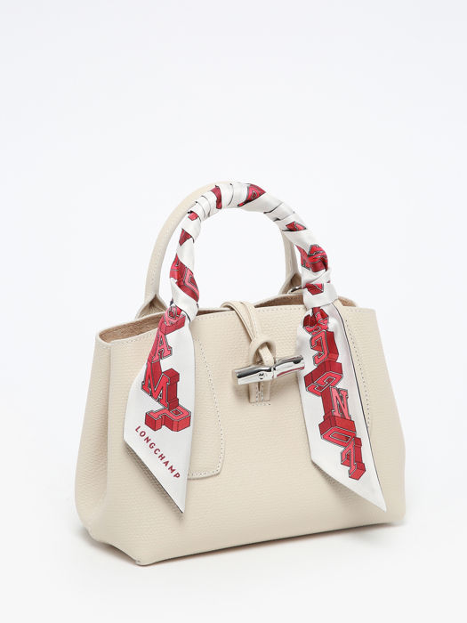 Longchamp Soie unie Foulard Blauw