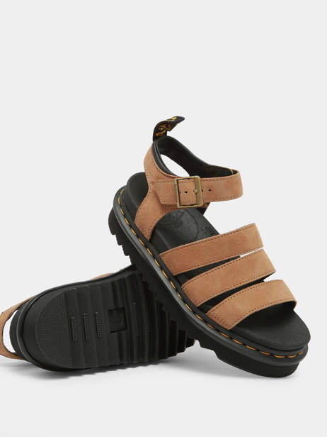 Sandalen Blaire Uit Leder Dr martens Bruin women 31735439 ander zicht 1