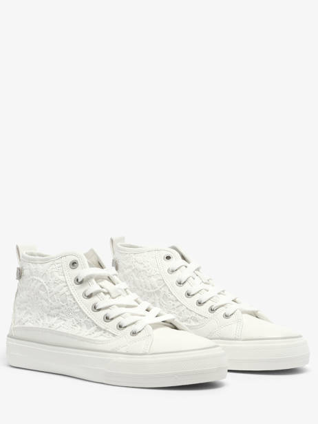 Sneakers Mustang Wit women - 01272502 ander zicht 3