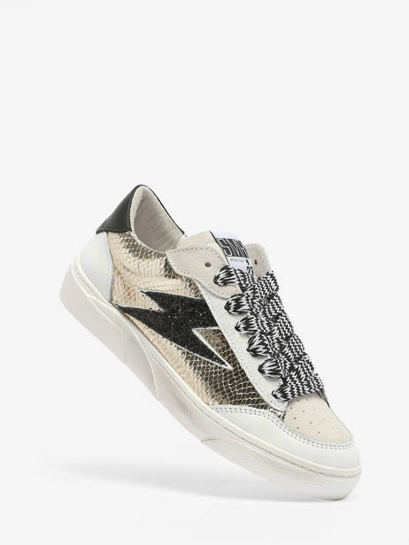 Sneakers Taline Uit Leder Semerdjian Zwart women TAL11752 ander zicht 1