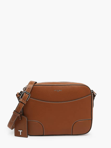 Cross Body Tas Romy Leder Le tanneur Bruin romy TROM1112