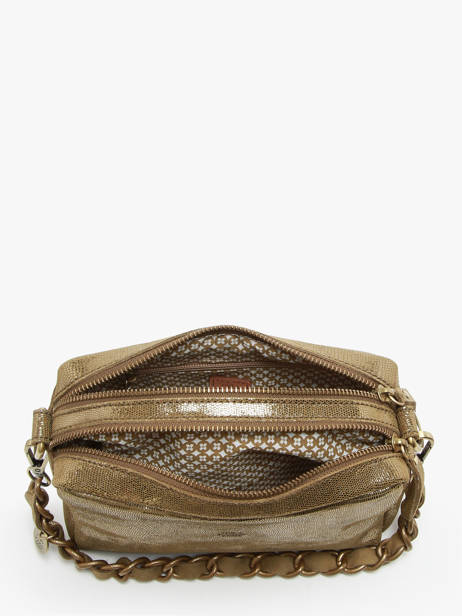 Cross Body Tas Vintage Leder Mila louise Groen vintage 23673LZ ander zicht 3