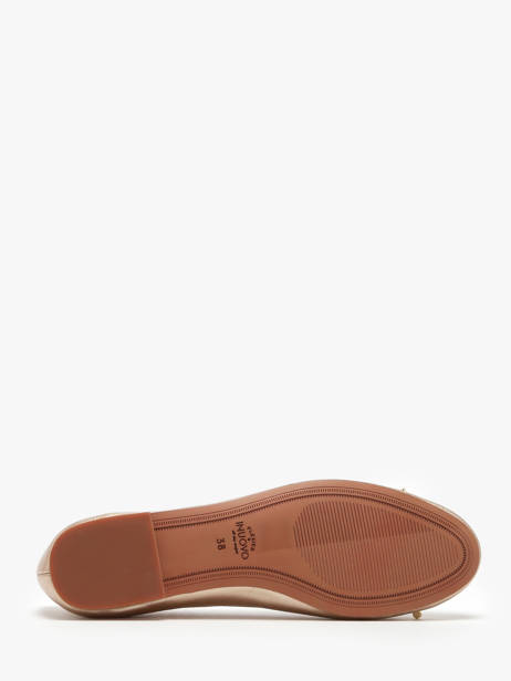 Ballerinas Uit Leder Inuovo Zilver women B16003 ander zicht 3