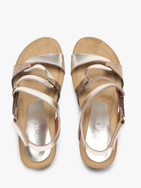 Sandalen Uit Leder Xapatan Zilver women 2164 ander zicht 4