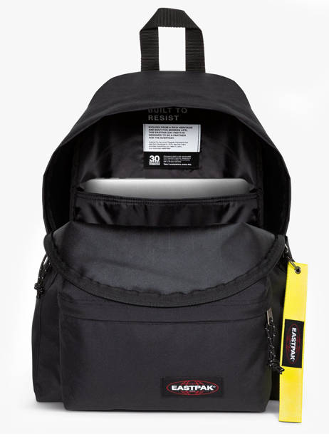 Rugzak 1 Compartiment Eastpak Zwart pbg authentic PBGA5BG4 ander zicht 3