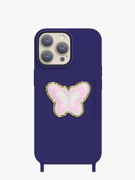 Patch Voor Telefoonhoesje Butterfly La coque francaise Roze accessoires LE314655 ander zicht 1