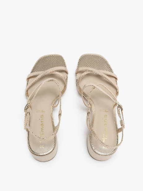 Sandalen Met Hak Tamaris Goud women 42 ander zicht 3