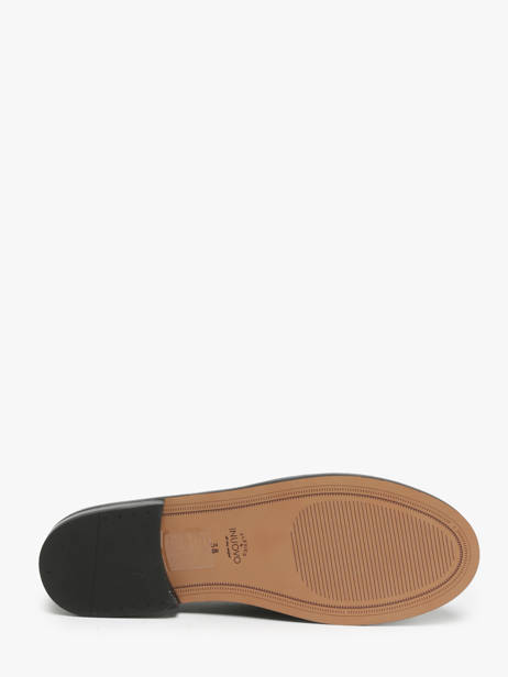Mocassins Uit Leder Inuovo Zwart women B01002 ander zicht 4