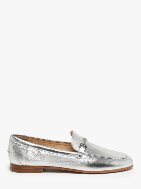 Mocassins Uit Leder Inuovo Zilver women B02005