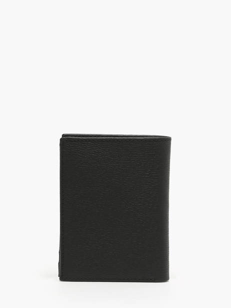 Kaarthouder Leder Hugo boss Zwart iconic HLE421A ander zicht 2