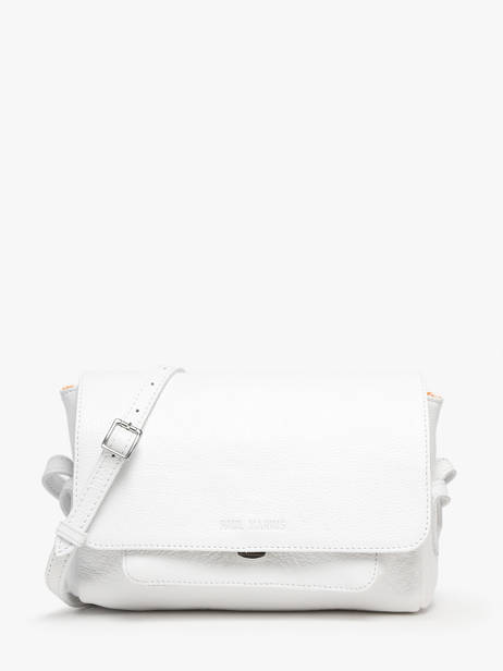 Cross Body Tas Diane S Vedette Leder Paul marius Wit vedette DIANSVED