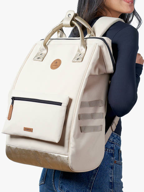 Rugzak Adventurer Maxi Cabaia Beige adventurer L ander zicht 2