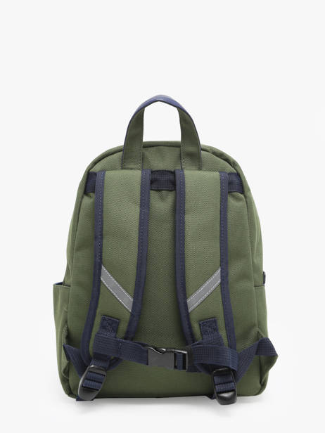 Mini Rugzak Caramel et cie Groen fier GA ander zicht 4