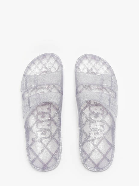 Slippers Anjo Glitter Cacatoes Grijs women ANJOGLIT ander zicht 3