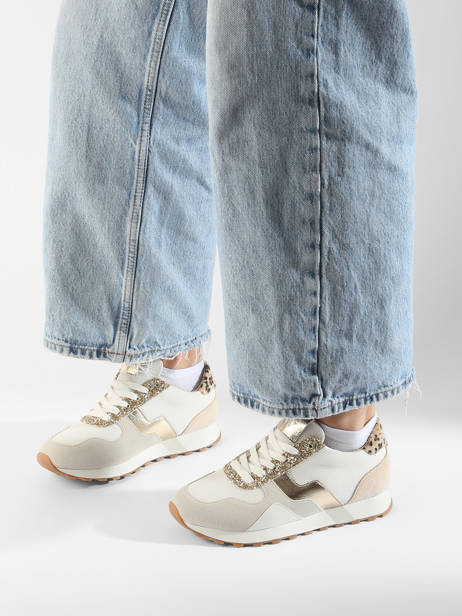 Sneakers Vanessa wu Goud women BK2664OR ander zicht 1