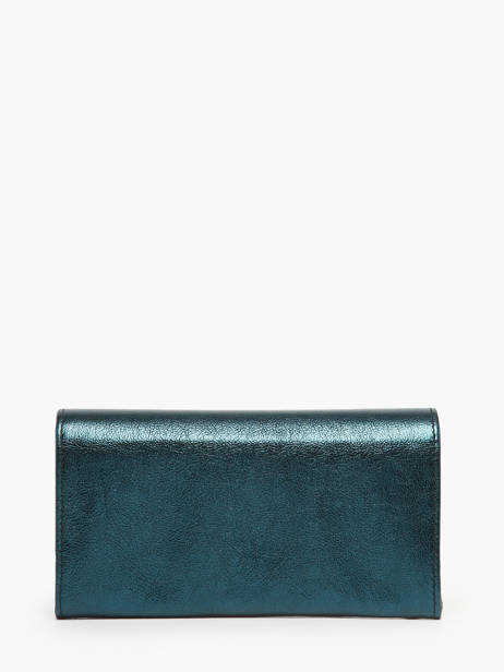 Portefeuille Etincelle Irisée Leder Etrier Groen etincelle irisee EETI5008 ander zicht 2