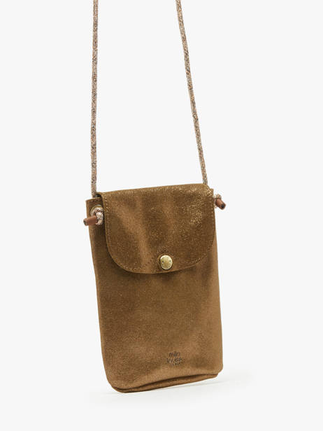 Cross Body Tas Vintage Leder Mila louise Veelkleurig vintage 3568X ander zicht 2