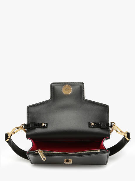 Cross Body Tas Angele Leder Lancel Zwart angele A13155 ander zicht 3