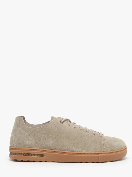 Sneakers Bend Low Uit Leder Birkenstock Grijs men 1024657