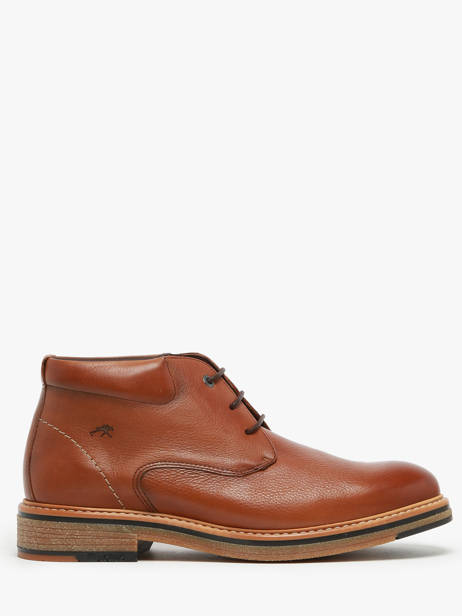 Boots Kasper Uit Leder Fluchos Bruin men F1816