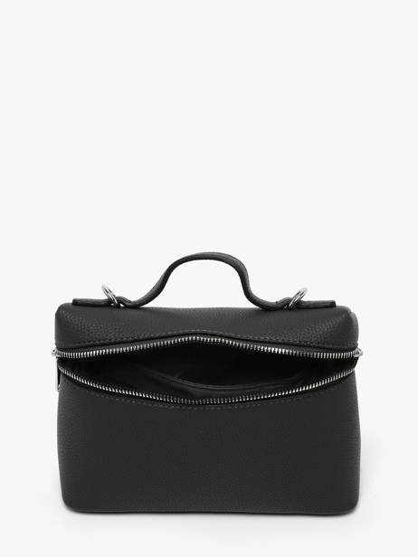 Cross Body Tas Grained Miniprix Zwart grained DQ8689 ander zicht 2