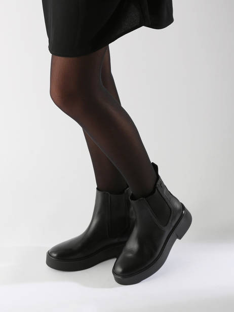 Chelsea Boots Uit Leder Tommy hilfiger Beige women 8095BDS ander zicht 1