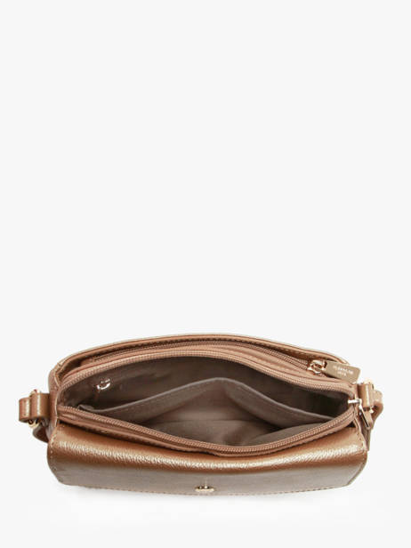 Cross Body Tas Luna Leder Hexagona Goud luna 6820083 ander zicht 3