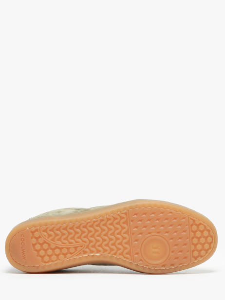 Sneakers Kizuna Uit Leder Coolway Groen men 8623591 ander zicht 4