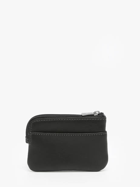 Portemonnee Leder Wylson Zwart rio W8190-2 ander zicht 2
