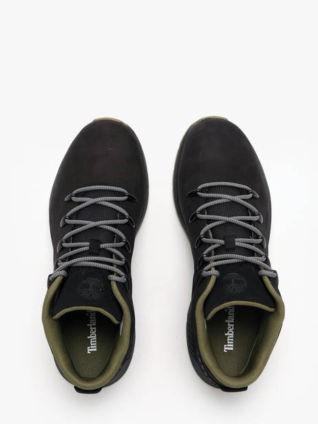 Sneakers Sprint Trekker Uit Leder Timberland Zwart men 6DQDELK1 ander zicht 3