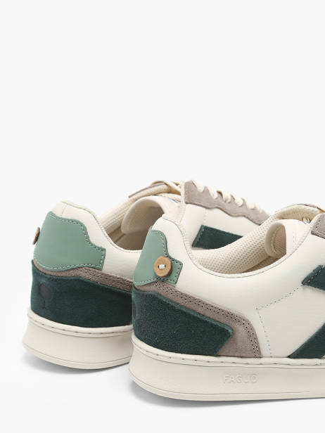 Sneakers Ceiba Uit Leder Faguo Veelkleurig men 24CG3204 ander zicht 2