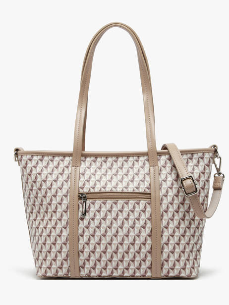 Schoudertas Paris Miniprix Beige paris F8545 ander zicht 3