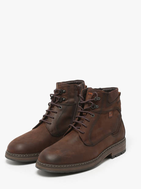 Boots Truman Uit Leder Fluchos Bruin men F1590 ander zicht 1