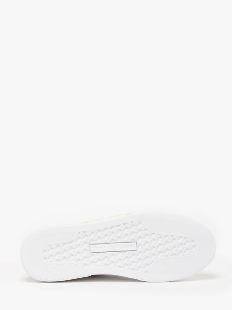 Sneakers Uit Leder Tommy hilfiger Wit women 8382YBS ander zicht 5