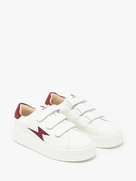 Sneakers Vicky Vanessa wu Violet women BK2553BD ander zicht 2