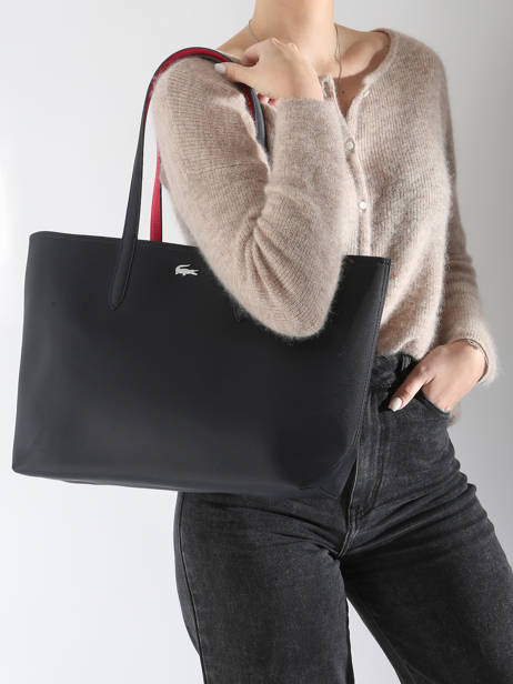 Omkeerbare Shoppingtas Anna Lacoste Blauw anna NF2142AA ander zicht 1