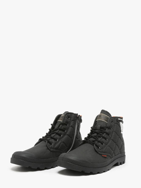 Enkellaarzen Pampa Re-quilted Palladium Zwart men 74386008 ander zicht 1