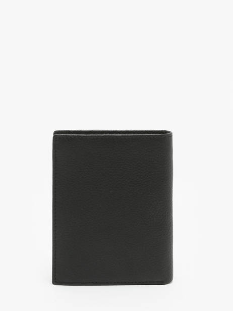 Portefeuille Leder Hugo boss Zwart grained HLO416A ander zicht 2
