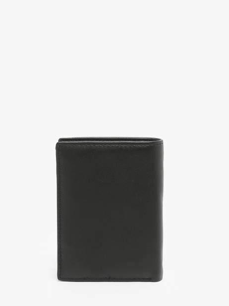 Portefeuille Met Portemonnee Leder Hugo boss Zwart smooth HLG403A ander zicht 2