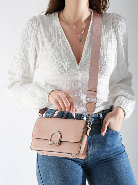 Cross Body Tas S Altesse Leder Etrier Roze altesse EALT048S ander zicht 1